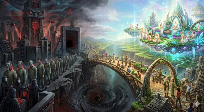 O grande dilema da humanidade: Entre a distopia e a utopia.