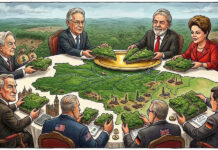 Os governos de FHC, Lula e Dilma entregaram a Amazônia para ser saqueada por potências estrangeiras e elites financeiras.