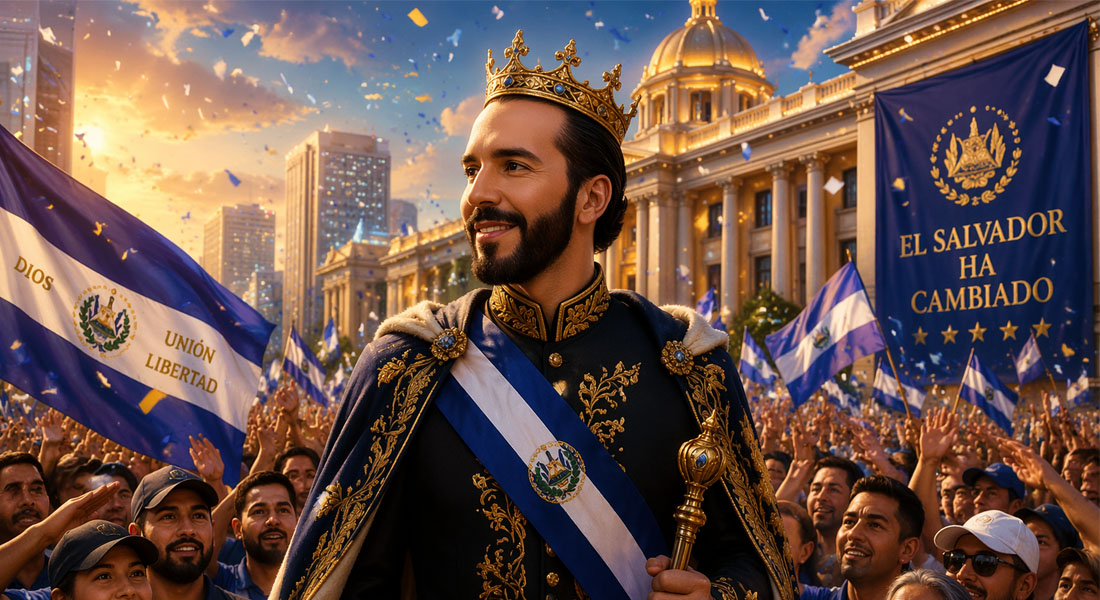 A refundação de El Salvador sob a primeira Monarquia Popular com Democracia Direta do mundo! 60