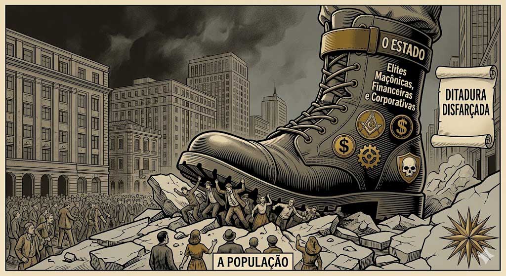 A ilusão do voto: O sistema democrático como ferramenta maçônica para o governo mundial. 29