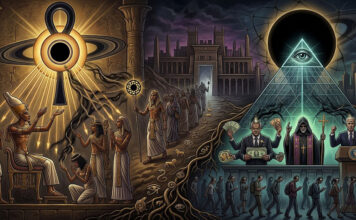 A linhagem das sombras: Como o Culto do Sol Negro de Akhenaton se tornou a Cabala Illuminati, segundo Michael Tsarion