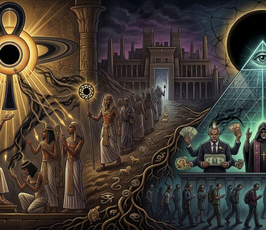 A linhagem das sombras: Como o Culto do Sol Negro de Akhenaton se tornou a Cabala Illuminati, segundo Michael Tsarion