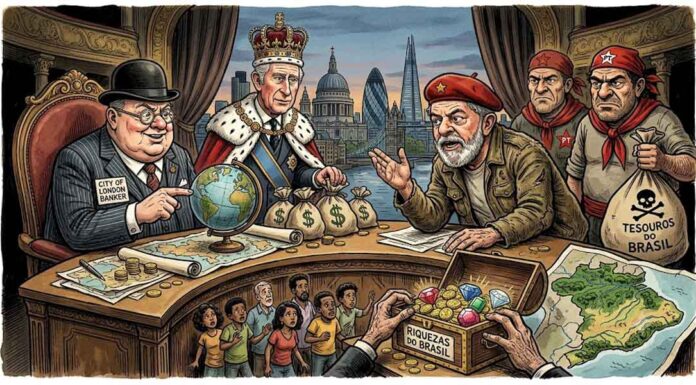 Piratas ideológicos: A aliança secreta entre a City de Londres e as revoluções comunistas.