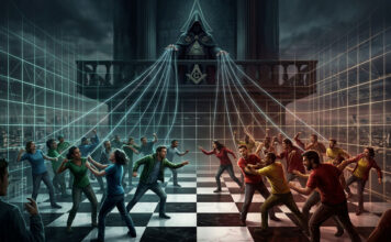A Cabala Illuminati explora a dualidade para manter a humanidade presa na Matrix.