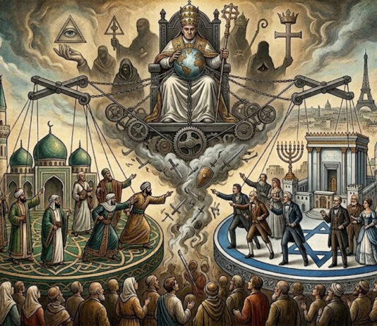 A geopolítica oculta: Como o Vaticano e a Coroa Britânica usaram o islamismo, sionismo e nazismo para o controle global.