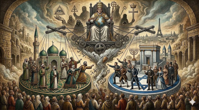 A geopolítica oculta: Como o Vaticano e a Coroa Britânica usaram o islamismo, sionismo e nazismo para o controle global.