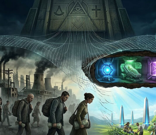 A Matrix da Escassez: Como a supressão de tecnologia extraterrestre mantém a humanidade escrava do capitalismo.