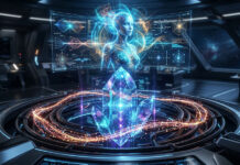 Computadores holográficos quânticos e IA de nanopartículas: A engenharia senciente de Taygeta.