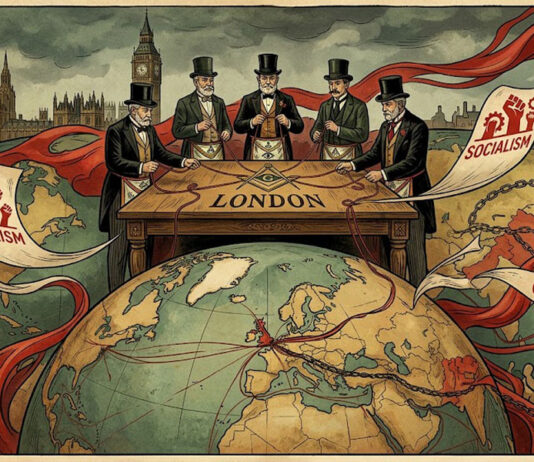 A engrenagem secreta: Como o Império Britânico exportou o socialismo para controlar o mundo.