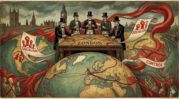 A engrenagem secreta: Como o Império Britânico exportou o socialismo para controlar o mundo.
