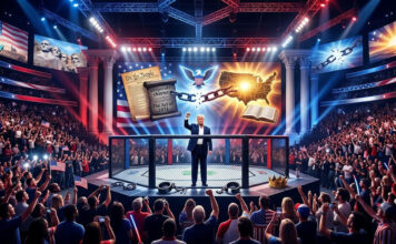 Seria o evento esportivo UFC Freedom 250 uma cerimônia simbólica na restauração da soberania americana?