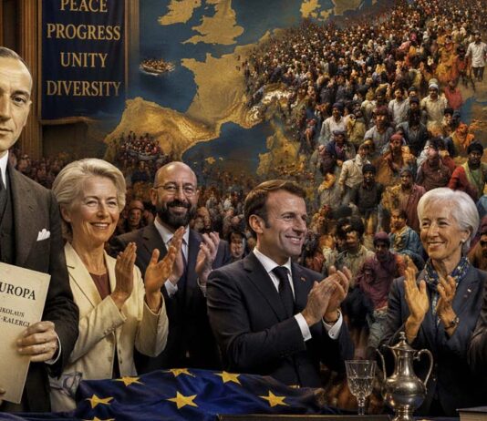 Plano Kalergi – As elites maçônicas globalistas querem eliminar a população de brancos da Europa e América do Norte.