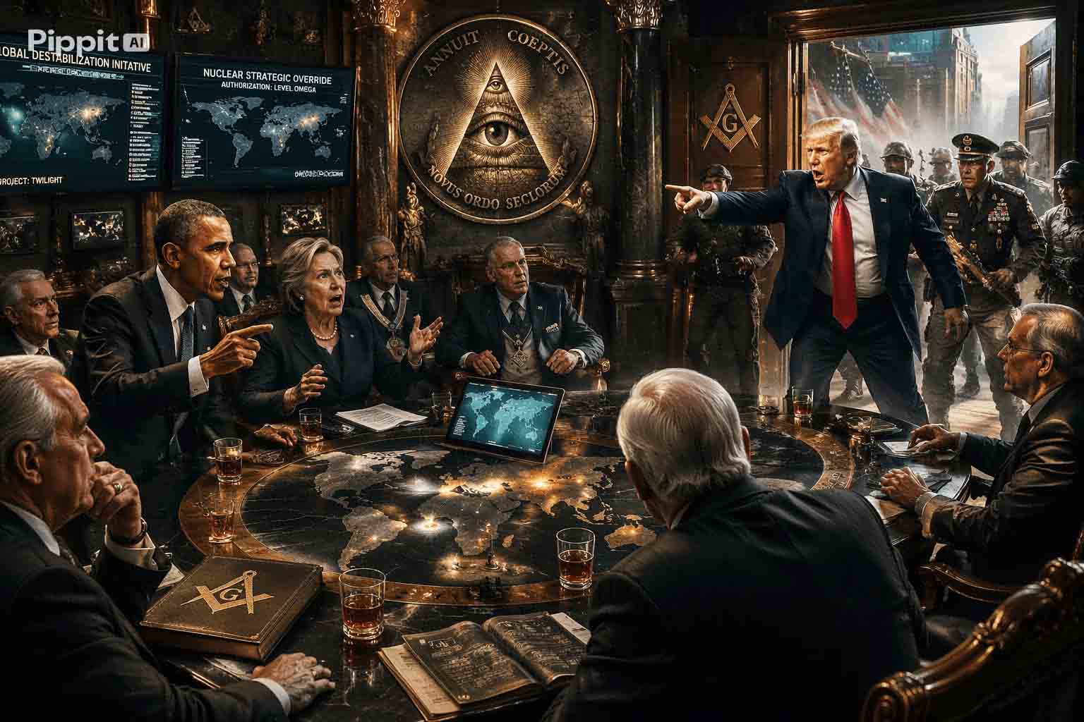 O Plano de 16 Anos: Como o Deep State orquestrou a Terceira Guerra Mundial e foi interrompido por Trump. 6