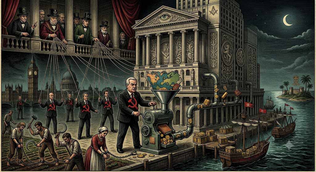 Piratas ideológicos: A aliança secreta entre a City de Londres e as revoluções comunistas.9