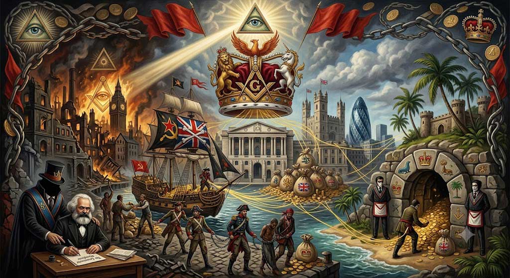 Piratas ideológicos: A aliança secreta entre a City de Londres e as revoluções comunistas. 10