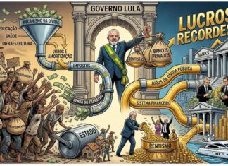 O governo Lula alimenta o lucro recorde de bancos e rentistas enquanto a carga tributária esmaga o povo brasileiro.