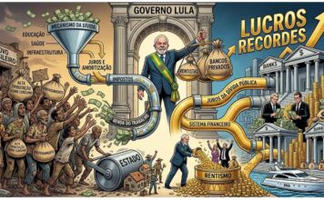 O governo Lula alimenta o lucro recorde de bancos e rentistas enquanto a carga tributária esmaga o povo brasileiro.