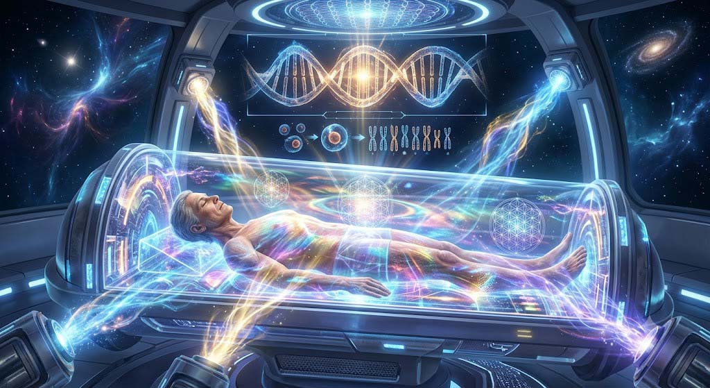 O envelhecimento humano se originou num experimento de controle mental na Atlântida. 7