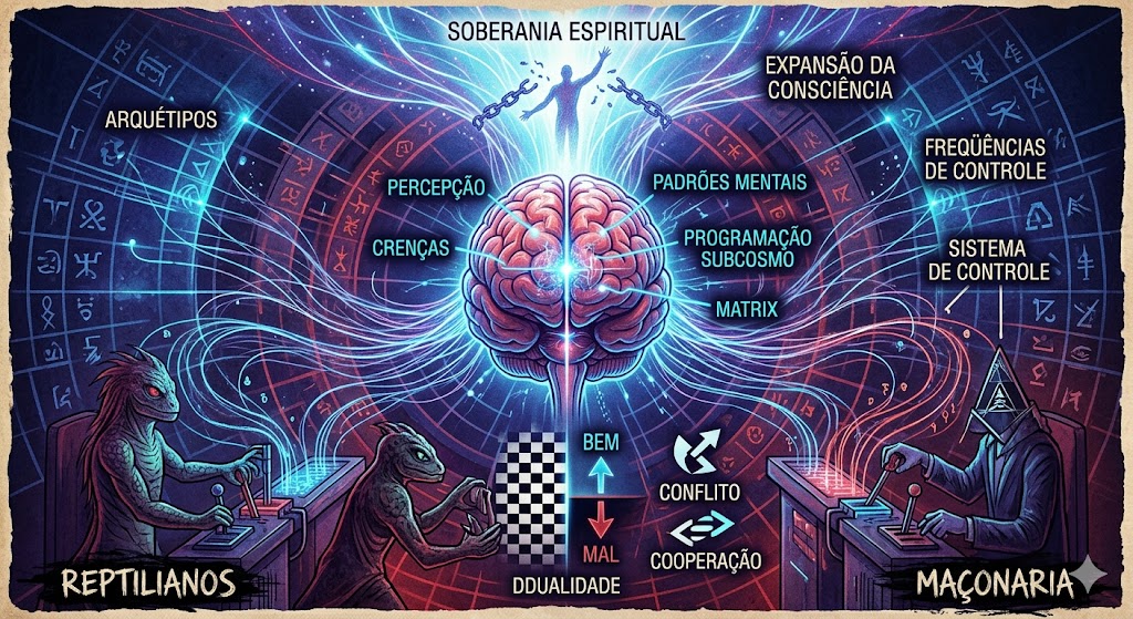 A Cabala Illuminati explora a dualidade para manter a humanidade presa na Matrix. 10