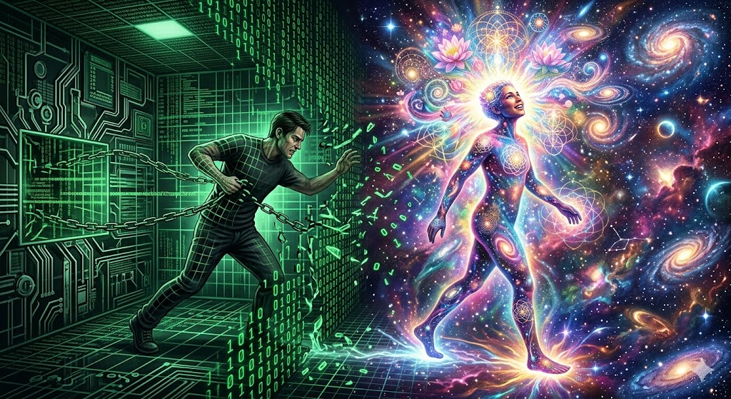 A Cabala Illuminati explora a dualidade para manter a humanidade presa na Matrix. 2