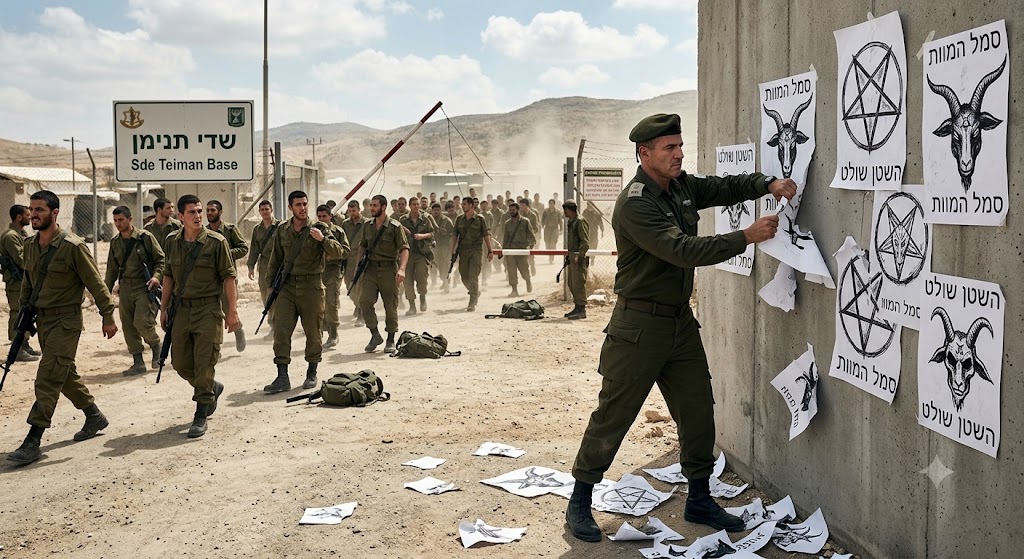Os rituais satânicos de iniciação das Forças de Defesa de Israel (IDF). 1
