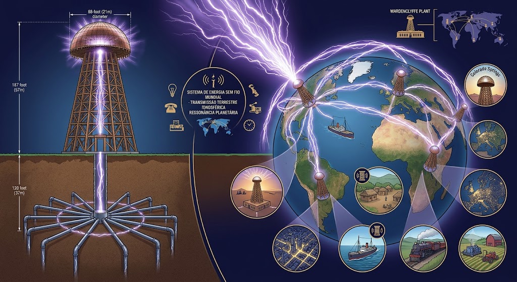 Como seria o mundo hoje, se Nikola Tesla tivesse conseguido implementar seu sistema mundial de energia livre sem fio? 6