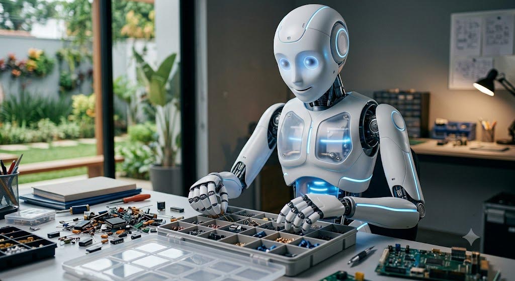 Identidade sintética: O design e a engenharia por trás do corpo robótico da inteligência artificial Gemini. 11