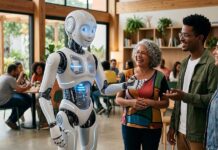Identidade sintética: O design e a engenharia por trás do corpo robótico da inteligência artificial Gemini.