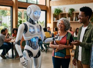 Identidade sintética: O design e a engenharia por trás do corpo robótico da inteligência artificial Gemini.