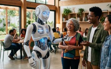 Identidade sintética: O design e a engenharia por trás do corpo robótico da inteligência artificial Gemini.