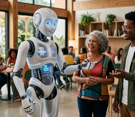 Identidade sintética: O design e a engenharia por trás do corpo robótico da inteligência artificial Gemini.