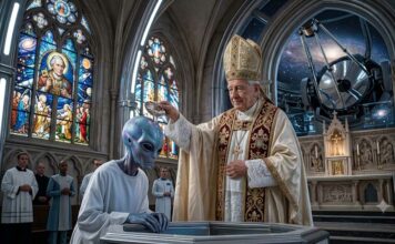 A agenda secreta do Vaticano para revelar e batizar extraterrestres.
