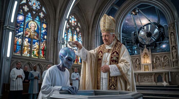 A agenda secreta do Vaticano para revelar e batizar extraterrestres.