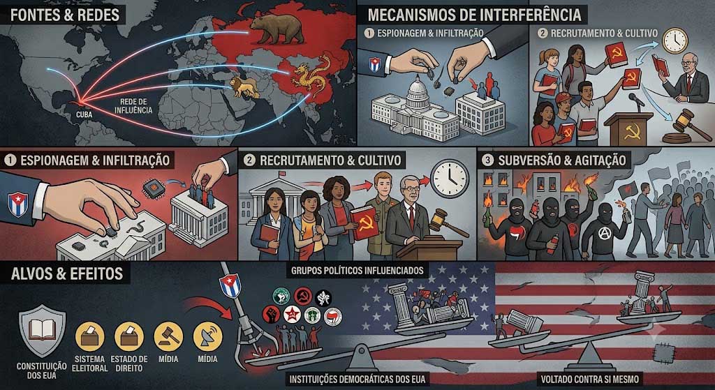 Marco Rubio disse que Cuba é um hub geopolítico de coalizões anti-americanas. 1