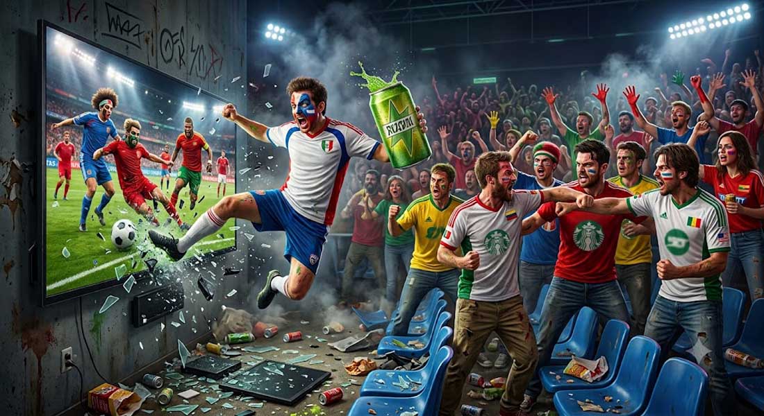 Como a profecia do filme Idiocracia se materializou no fanatismo global da Copa do Mundo? 4