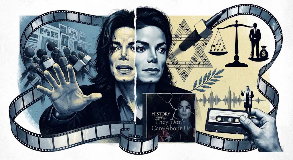 As tensões entre Michael Jackson e os empresários judeus que controlam a indústria da música. 1
