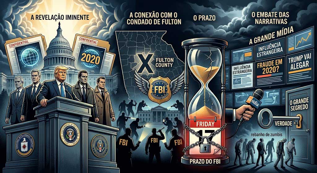 A mídia e o Deep State estão em pânico com a revelação de que a eleição americana de 2020 foi fraudada. 8