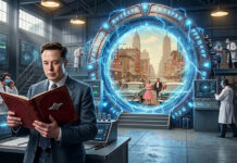 A pasta vermelha e os portais: O significado oculto do vídeo lançado por Elon Musk em 4 de Julho.