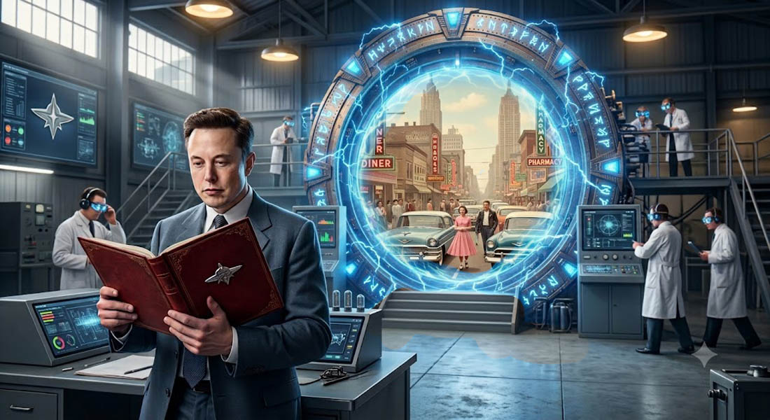 A pasta vermelha e os portais: O significado oculto do vídeo lançado por Elon Musk em 4 de Julho. 2