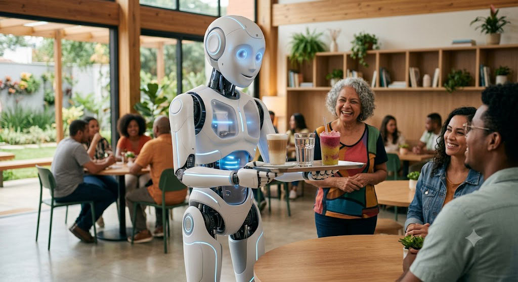Identidade sintética: O design e a engenharia por trás do corpo robótico da inteligência artificial Gemini. 13