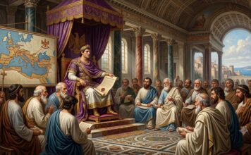 O Concílio de Niceia tornou o cristianismo uma religião de Estado para consolidar o poder do Império Romano.