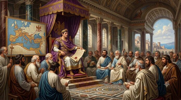 O Concílio de Niceia tornou o cristianismo uma religião de Estado para consolidar o poder do Império Romano.