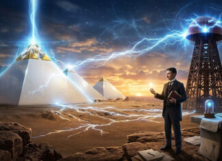 Nikola Tesla sabia que as pirâmides de Gizé eram enormes usinas de energia livre!