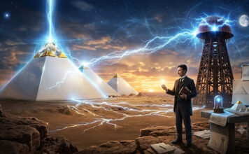 Nikola Tesla sabia que as pirâmides de Gizé eram enormes usinas de energia livre!