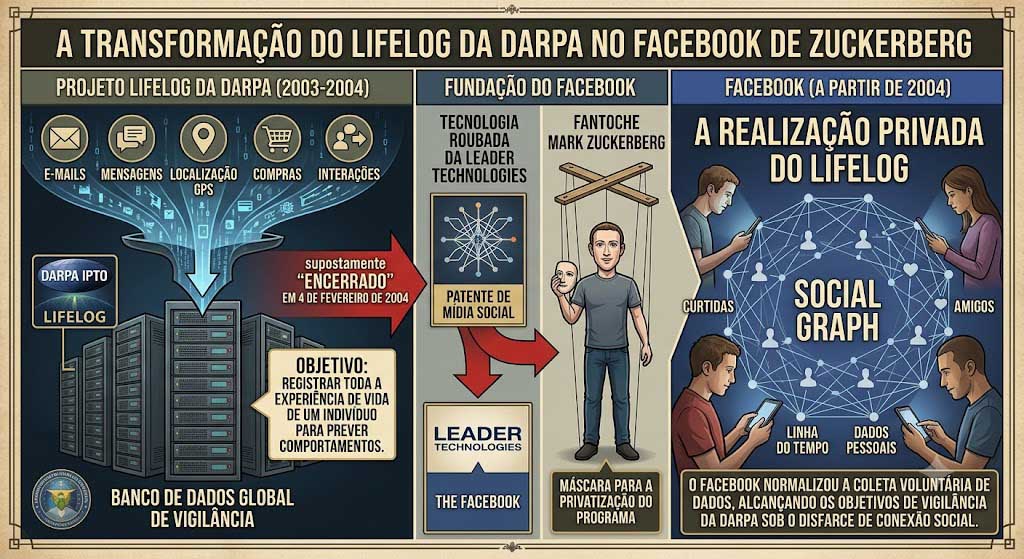 A verdadeira origem das redes sociais: O roubo da patente da Leader Technologies pelo Cartel IBM-NSA para criar o Facebook. 11