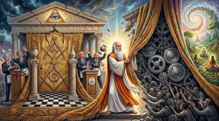 A ditadura de 4 anos: Como Osho desmascarou a ilusão da democracia liberal maçônica.