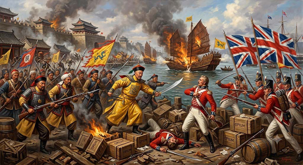 O protótipo globalista: Como o Império Britânico moldou o destino geopolítico da China. 20