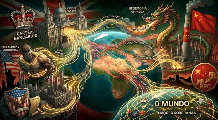 Como o “livre comércio” de Londres transferiu a matriz produtiva global para a China comunista.