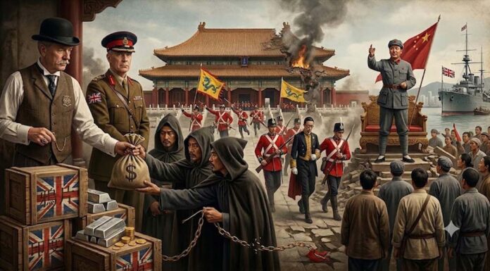 O protótipo globalista: Como o Império Britânico moldou o destino geopolítico da China.