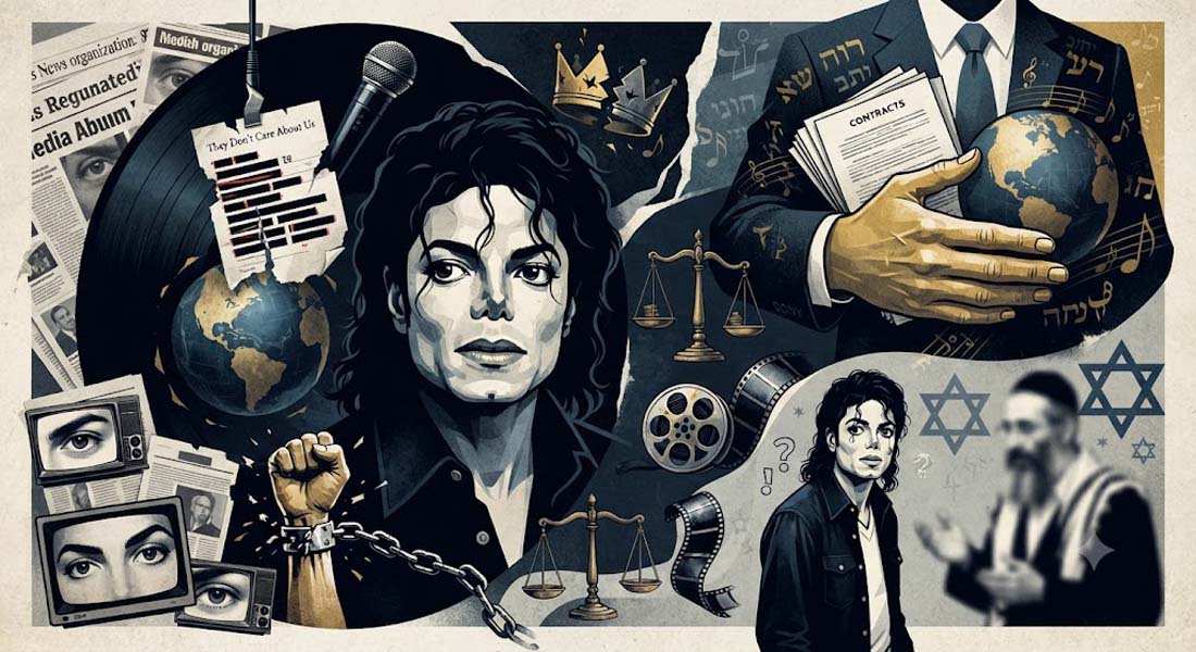 As tensões entre Michael Jackson e os empresários judeus que controlam a indústria da música. 2